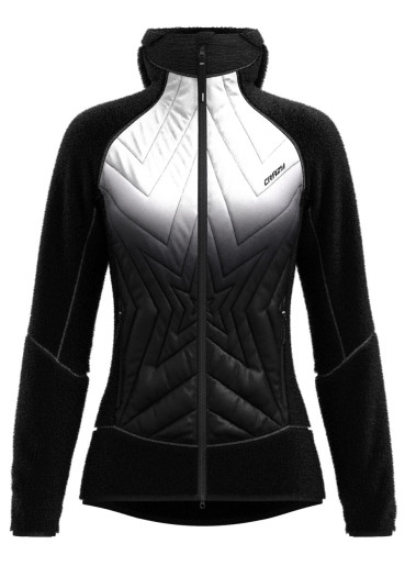 detail Dámská hybridní bunda Crazy Jacket After Woman White-Black