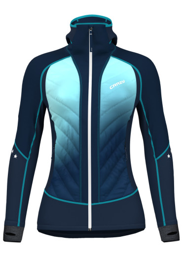 detail Dámská hybridní bunda Crazy Jacket Channel Woman Lake