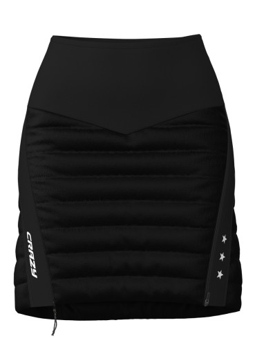 detail Dámská zateplená sukně Crazy Skirt Channel Woman Black