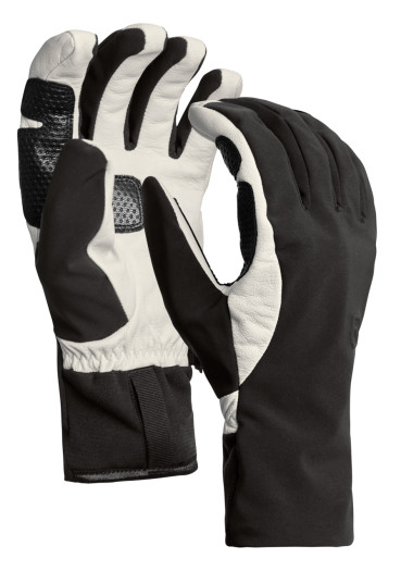 detail Pánské softshellové rukavice Ortovox Tour Glove Men\'s Black Raven
