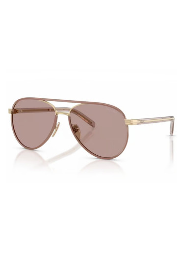 detail Prada B57S 24E20I Bledě zlatá/Světlá purpurová hnědá