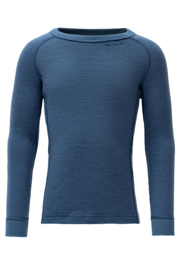 detail Devold Duo Active Merino Shirt Kid Berry