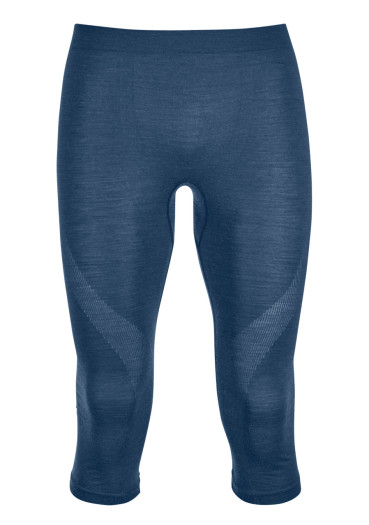 detail Ortovox 120 Comp Light Short Pants Men'S Blue Nunatak