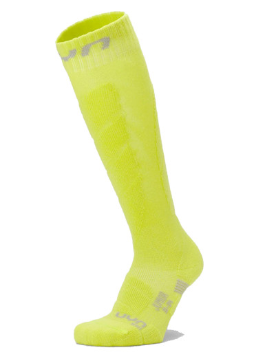 detail UYN Junior Ski Socks Green Lime E025