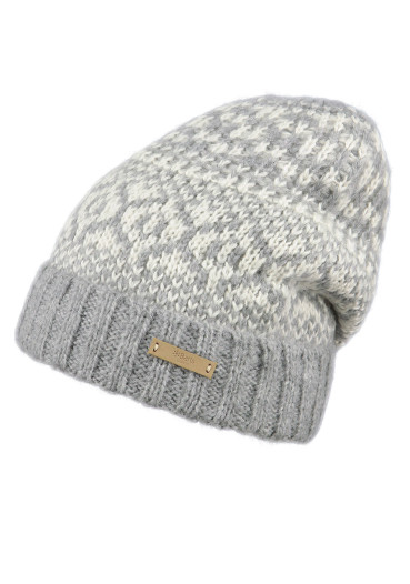 detail Dámská zimní čepice BARTS PIAVE HEATHER GREY