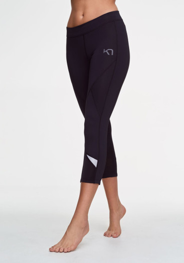 detail Dámské capri kalhoty Kari Traa Louise 3/4 Tights 622647 Black