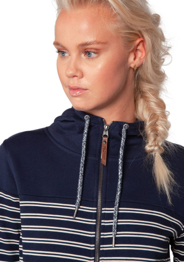 detail Dámská mikina Protest Matter Full zip Ground Blue