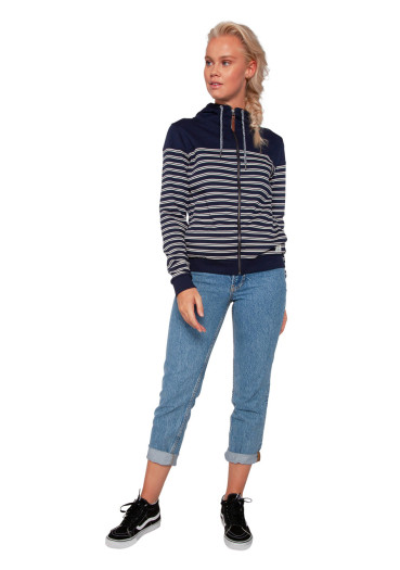 detail Dámská mikina Protest Matter Full zip Ground Blue