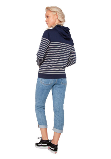 detail Dámská mikina Protest Matter Full zip Ground Blue