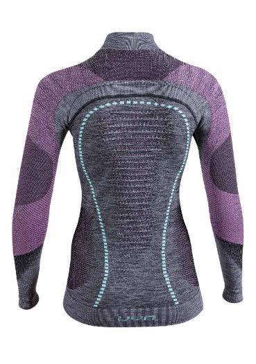 detail Dámské tričko UYN LADY AMBITYON UW SHIRT LG_SL MELANGE TURTLE NECK
