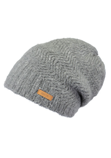 detail Dámská čepice Barts Cecilia Beanie Heather Grey