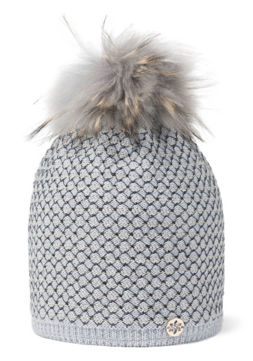 detail Dámská čepice GRANADILLA MESH CHIC PEARL GREY