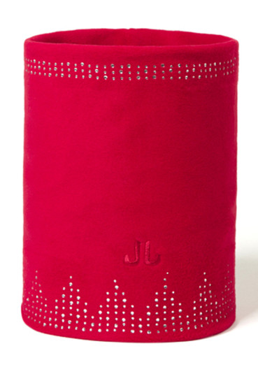 detail Nákrčník Jail Jam STRETCH SHINY RING red