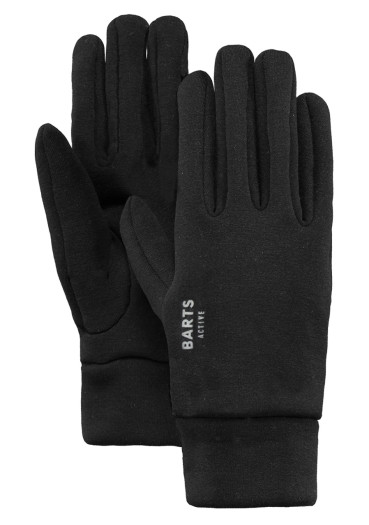 detail Dámské rukavice BARTS POWERSTRETCH GLOVES BLACK
