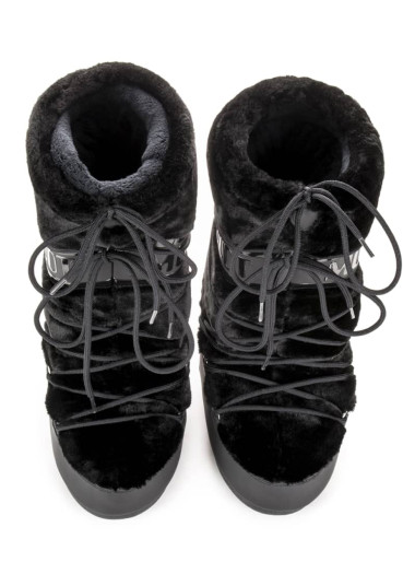 detail Dámské sněhule Tecnica Moon Boot Classic Faux Fur Black