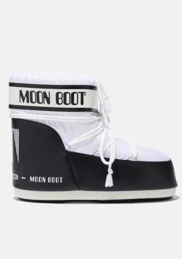 detail Dámské boty Moon Boot Icon LOW Nylon 002 White
