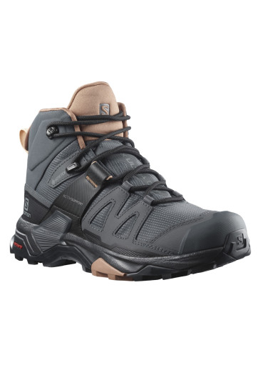 detail Dámské boty Salomon X Ultra 4 Mid Gtx W Ebony/Mocha Mou