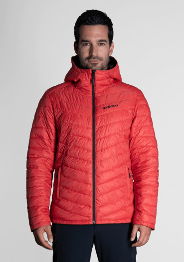 detail Pánská bunda Stockli Insulator HE Revers Red