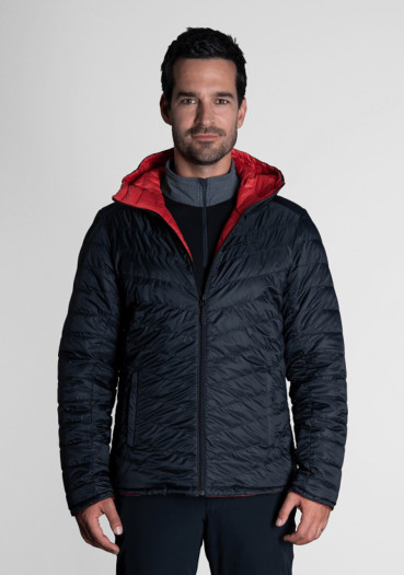 detail Pánská bunda Stockli Insulator HE Revers Red