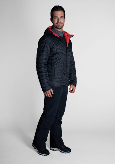 detail Pánská bunda Stockli Insulator HE Revers Red