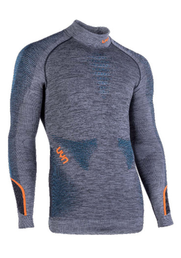 detail Pánské tričko UYN MAN AMBITYON UW SHIRT LG_SL. MELANGE TURTLENECK