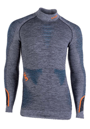 detail Pánské tričko UYN MAN AMBITYON UW SHIRT LG_SL. MELANGE TURTLENECK