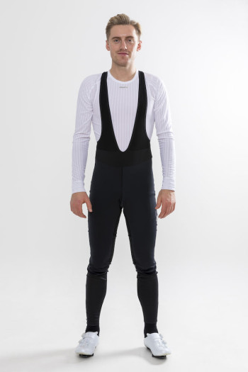 detail Pánské cyklokalhoty Craft 1906567-999000 Ideal Pro Wind Bib