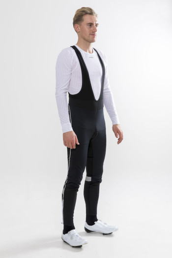 detail Pánské cyklokalhoty Craft 1906567-999000 Ideal Pro Wind Bib