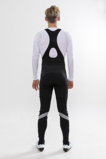 detail Pánské cyklokalhoty Craft 1906567-999000 Ideal Pro Wind Bib