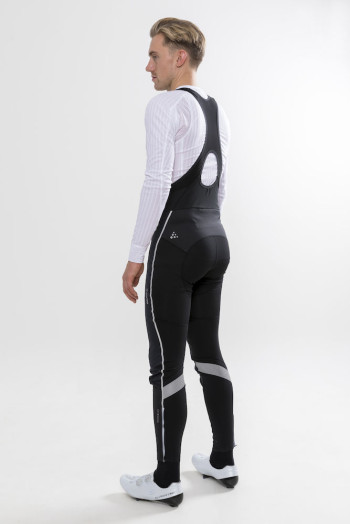 detail Pánské cyklokalhoty Craft 1906567-999000 Ideal Pro Wind Bib