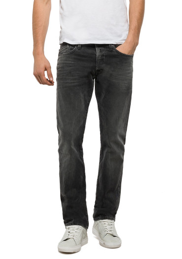 detail Pánské kalhoty REPLAY M983 000333 Regular Slim Jeans