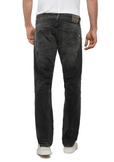detail Pánské kalhoty REPLAY M983 000333 Regular Slim Jeans