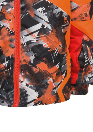 detail Dětská zimní bunda Spyder 195080-830 -MINI LEADER-Jacket-parallelagram prin
