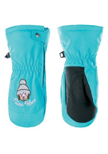 detail Dětské rukavice POIVRE BLANC W17-1073-BBGL Ski Mittens AZURE BLUE