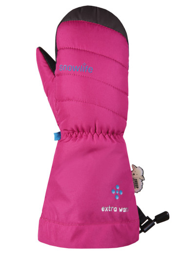 detail Dětské palcové rukavice SNOWLIFE SPICE KIDS MITT PINK