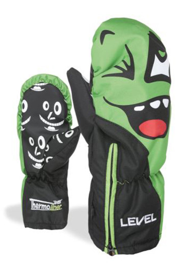 detail Dětské rukavice Level Lucky Mitt Lime