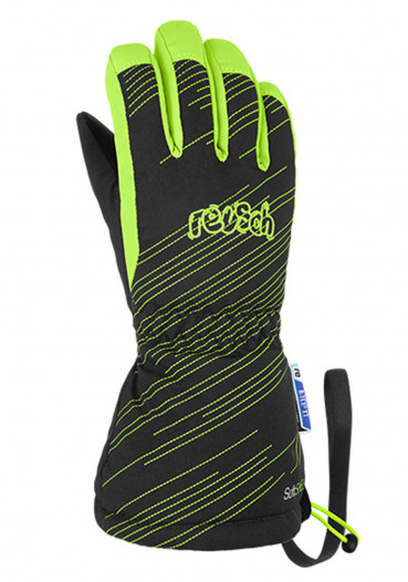 detail Dětské rukavice Reusch Maxi R-TEX® XT BLACK/GREENGECKO