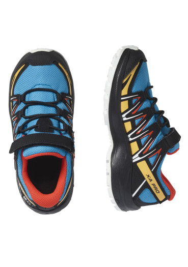 detail Dětské boty Salomon Xa Pro 3d Cswp K Hawaiian Ocean/Che