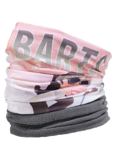 detail Nákrčník Barts Multicol Polar Retro Ski pink