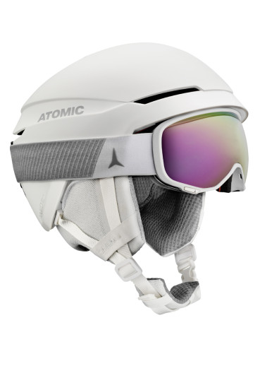 detail Sjezdová helma Atomic Savor Amid White Heather