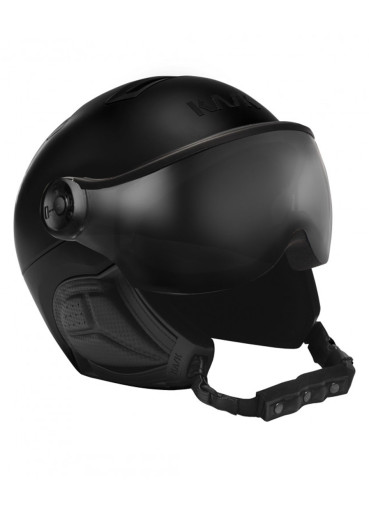 detail Lyžařská helma Kask SHE00061 Visor PIUMA R SHADOW Black