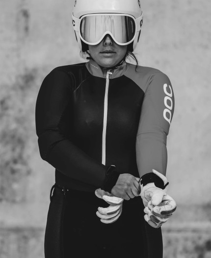 detail Lyžařská helma POC Skull Dura X SPIN Fluorescent Orange