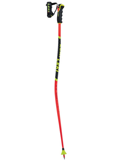 detail Hole Leki WCR Lite GS 3D fluo red-black-neonyellow