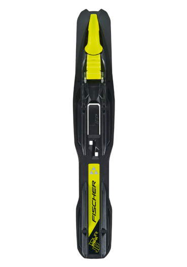 detail Dětské vázání na běžky Fischer Tour Step-In JR IFP Black/Yellow