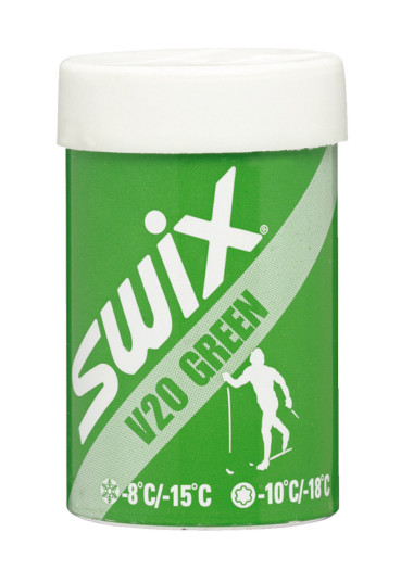 detail SWIX V 20 GREEN ODRAZOVÝ VOSK