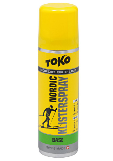 detail Klistr Toko Nordic GripSpray 70 ml Base Green