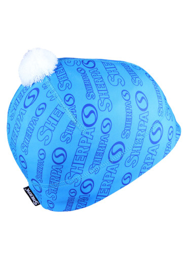 detail Čepice SHERPA JUMP TURQUIOISE
