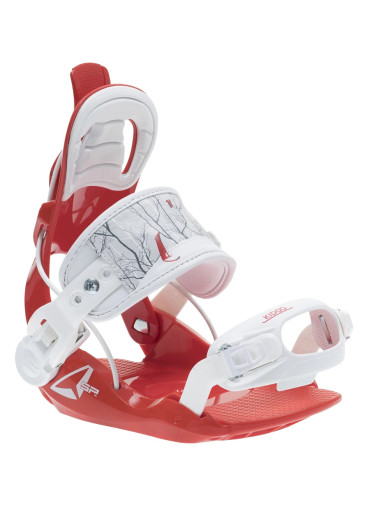 detail Vázání na snowboard SP Kiddo red