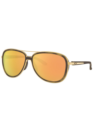 detail Dámské sluneční brýle OAKLEY 4129-1458 Split Time BrwnTort w/ PRIZMRoseGoldPol