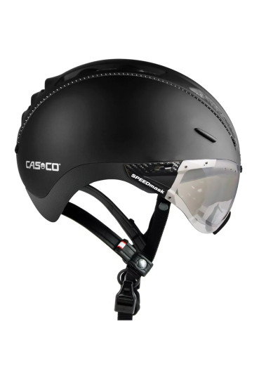 detail Cyklistická helma CASCO ROADSTER BLACK INCL.VISOR